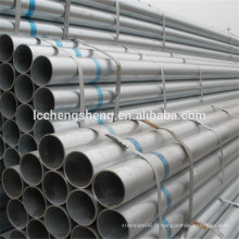 Astm a134 tuyau en acier rond galvanisé du fournisseur Liaocheng Shandong Chine